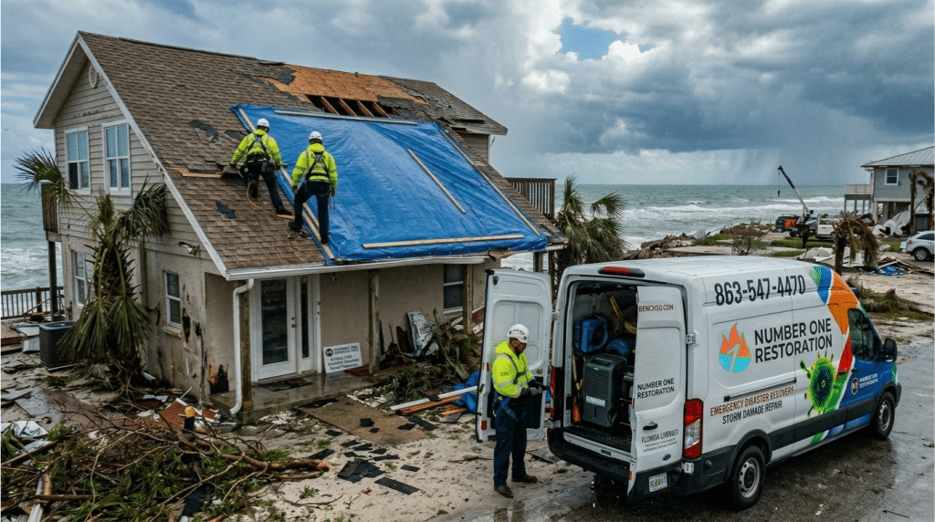 What Makes Number One Restoration the Most Reliable Storm Damage Repair Service in Florida?
