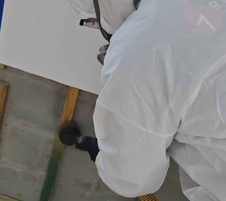 Trabajo de remediación de daño por moho realizado por number one restoration